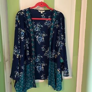 Pioneer woman cardigan/kimono